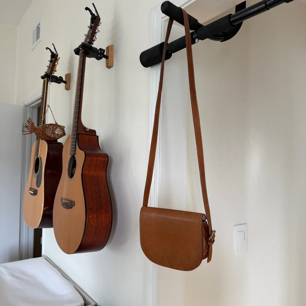 Vagabond Mels Brown Leather Crossbody Saddle Bag - Picture 4 of 11